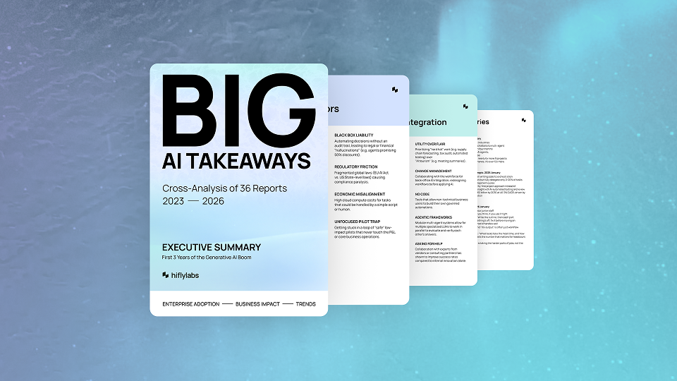 Big takeaways from generative AI reports