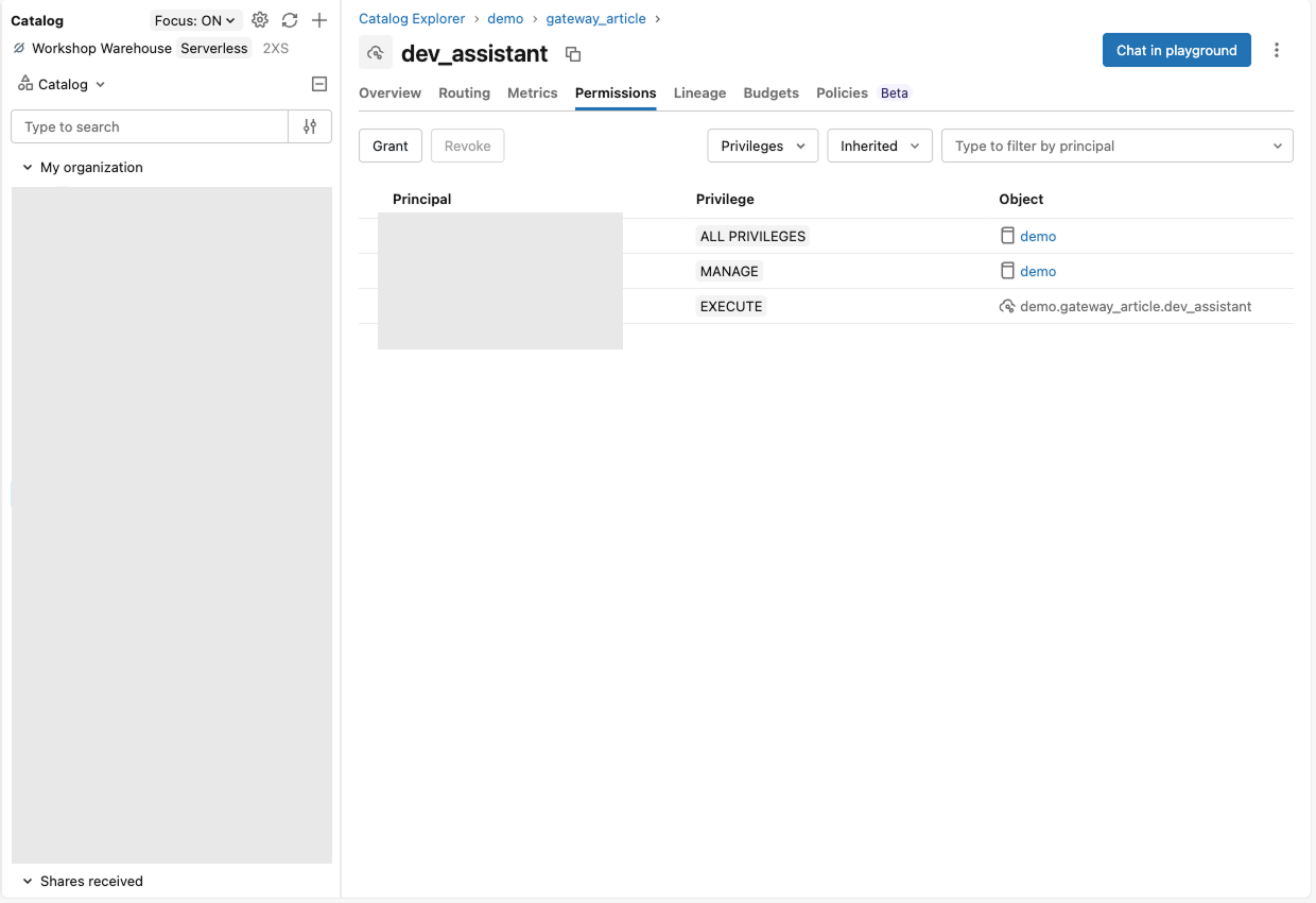 Databricks Unity Catalog for coding agents_permissions-tab-shot 1.png