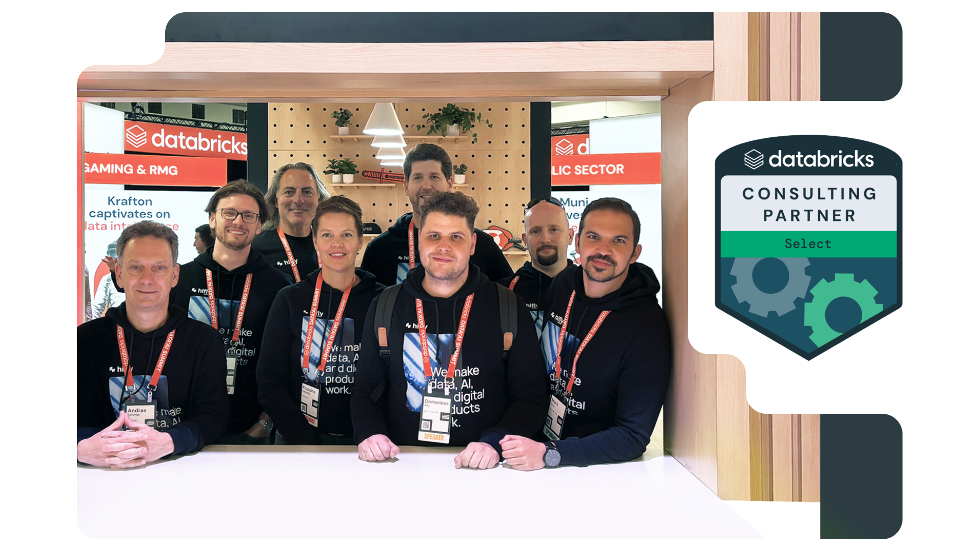 Databricks services Select Consultant badge